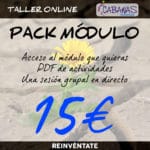 Taller online "Reinvéntate" pack módulo