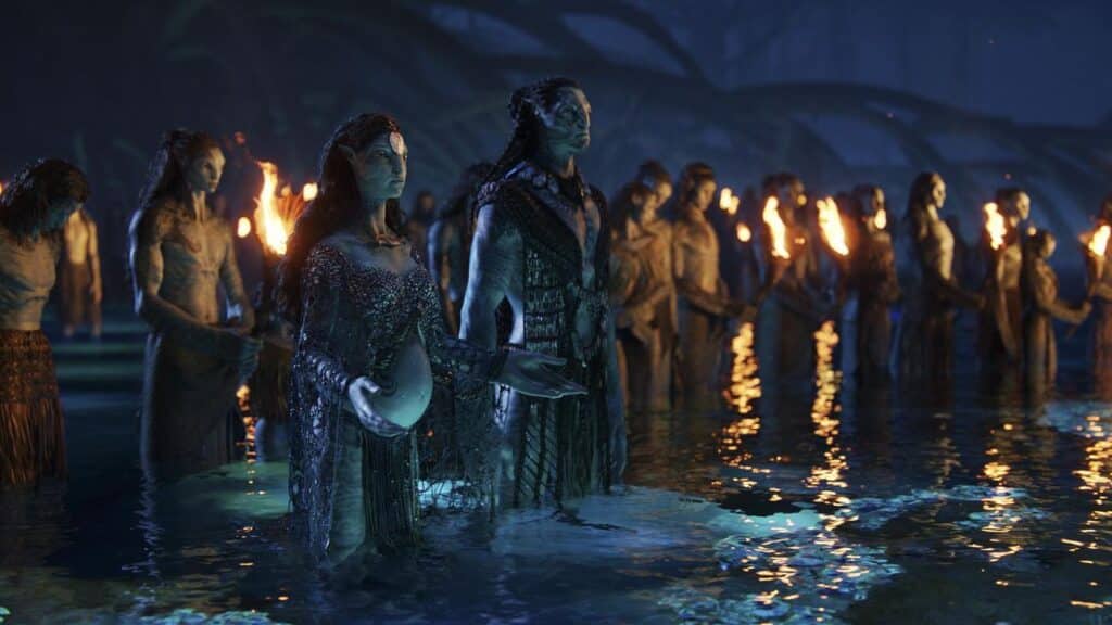 Momento de la película Avatar: El Sentido del Agua