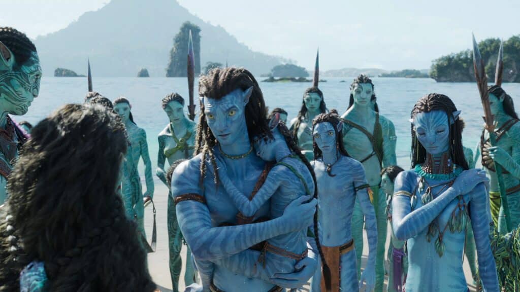 Momento de la película Avatar: El Sentido del Agua